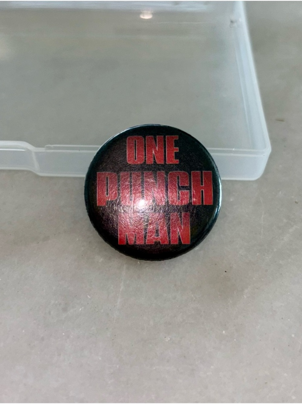 One Punch Man Button Pin - Picture 2 of 4